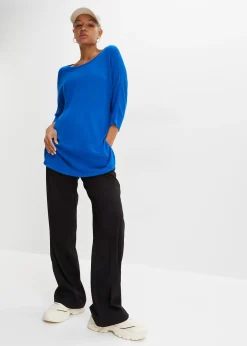 Pull en fine maille manches 3/4