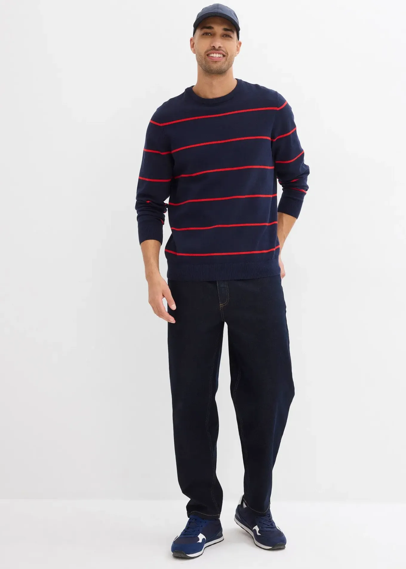 Pull en fine maille, regular