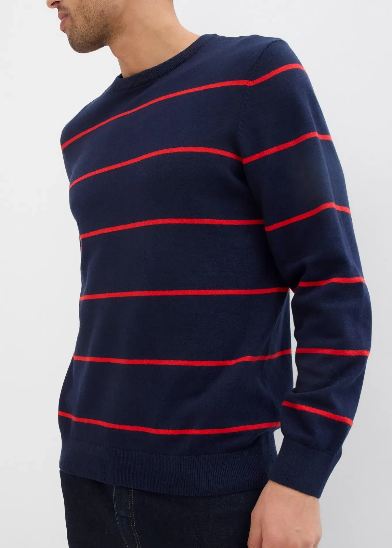 Pull en fine maille, regular