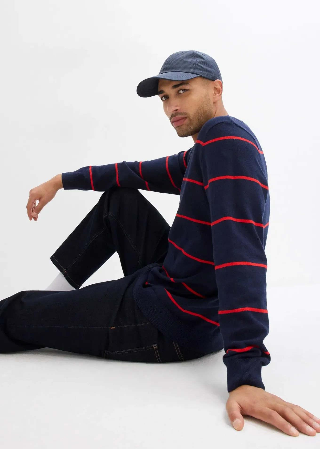 Pull en fine maille, regular