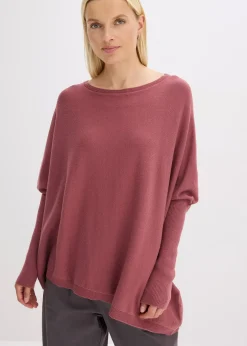 Pull en fine maille, viscose majoritaire