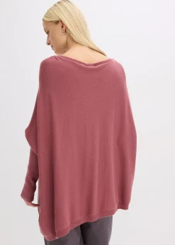 Pull en fine maille, viscose majoritaire