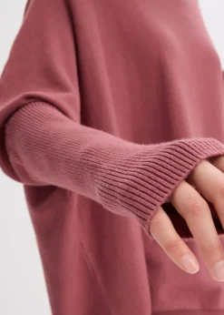 Pull en fine maille, viscose majoritaire