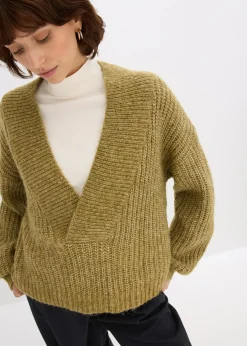 Pull en grosse maille