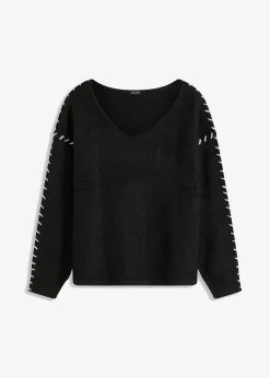 Pull en grosse maille