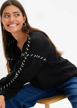 Pull en grosse maille