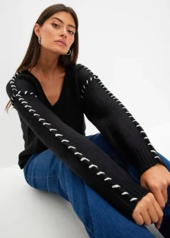 Pull en grosse maille