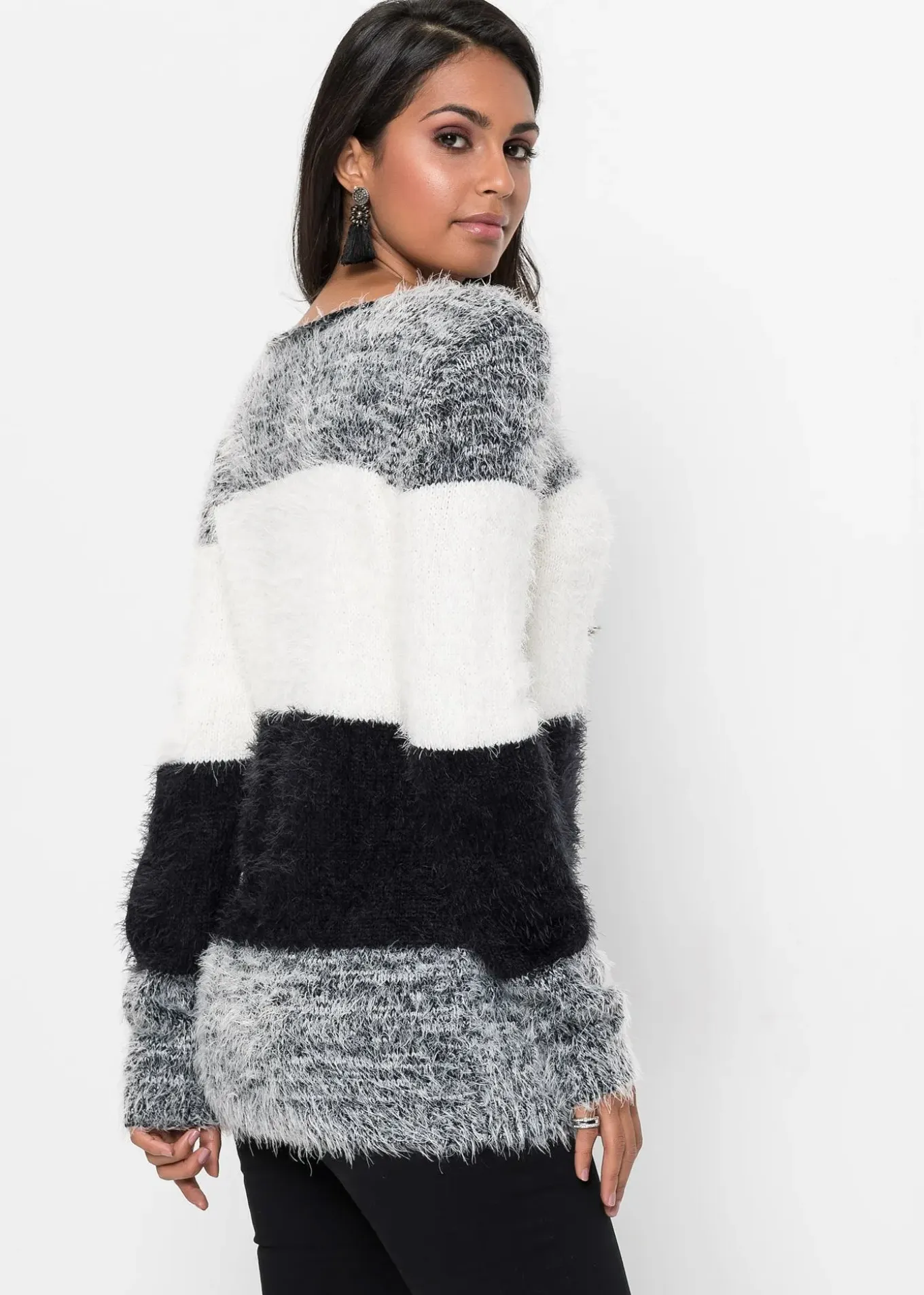 Pull en grosse maille