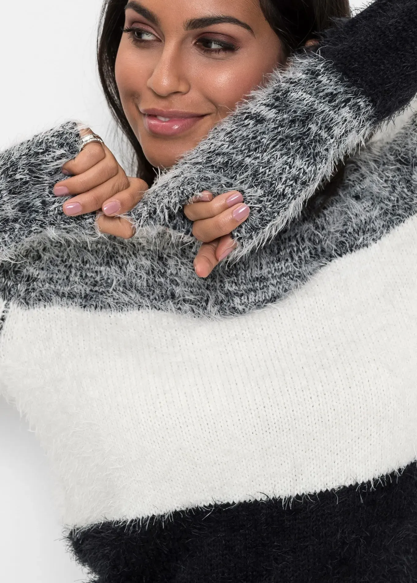 Pull en grosse maille