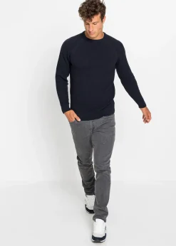 Pull en grosse maille avec coton recyclé