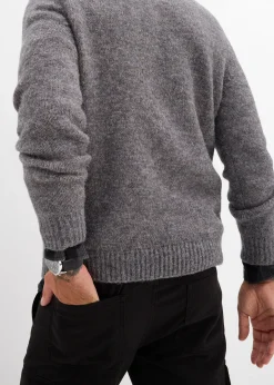 Pull en grosse maille facile d’entretien