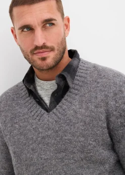 Pull en grosse maille facile d’entretien