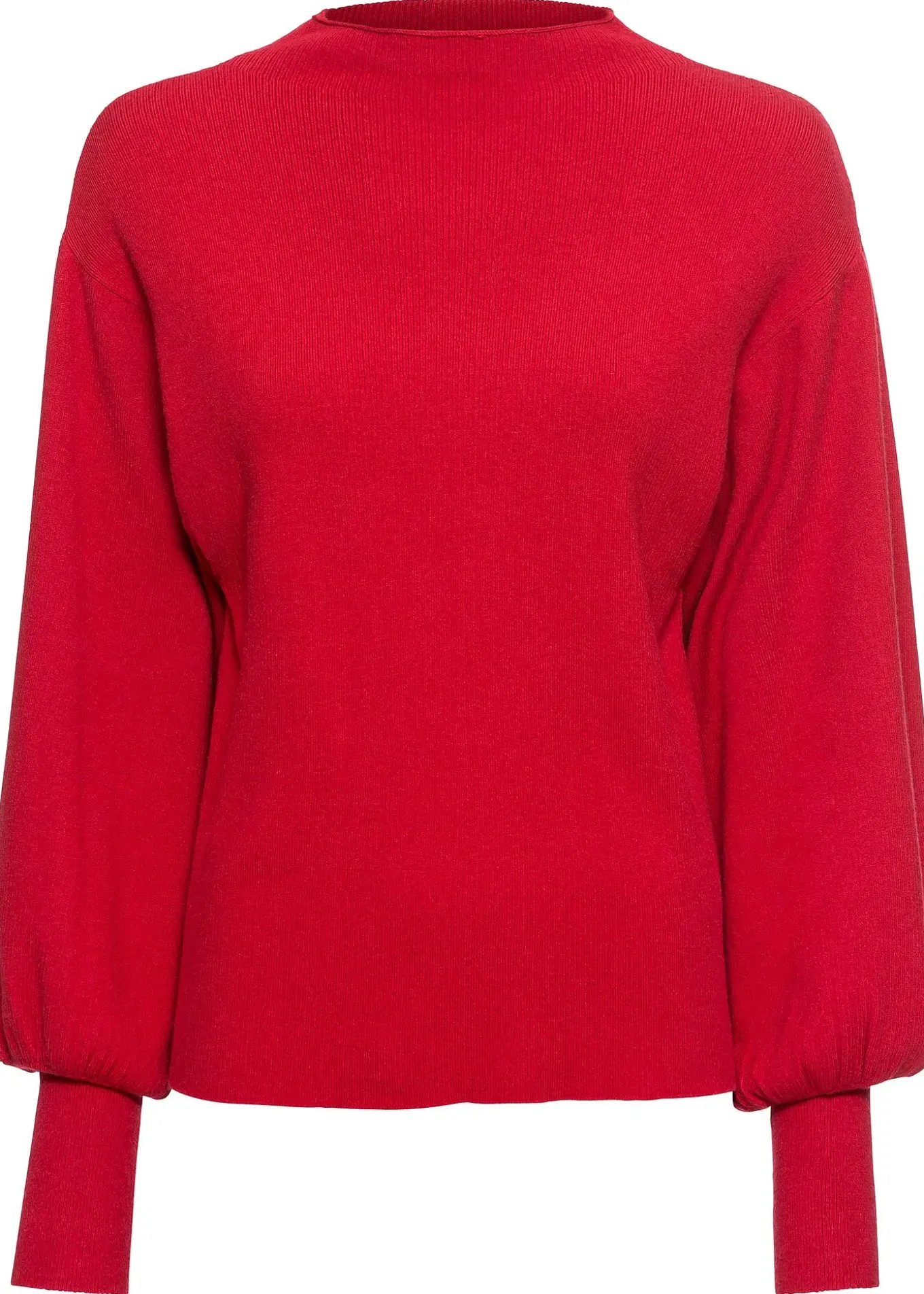 Pull en maille à manches ballon