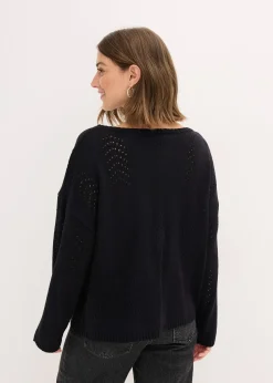 Pull en maille ajourée