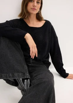 Pull en maille ajourée