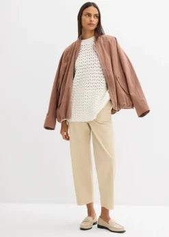 Pull en maille ajourée