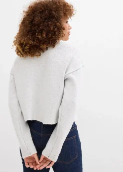 Pull en maille avec nœud