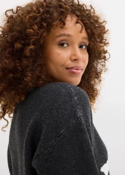 Pull en maille avec nœud