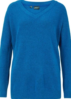 Pull en maille col V