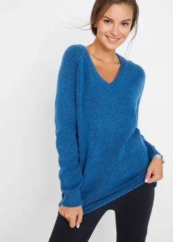 Pull en maille col V