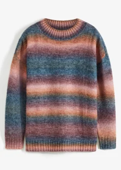 Pull en maille effet tie & dye