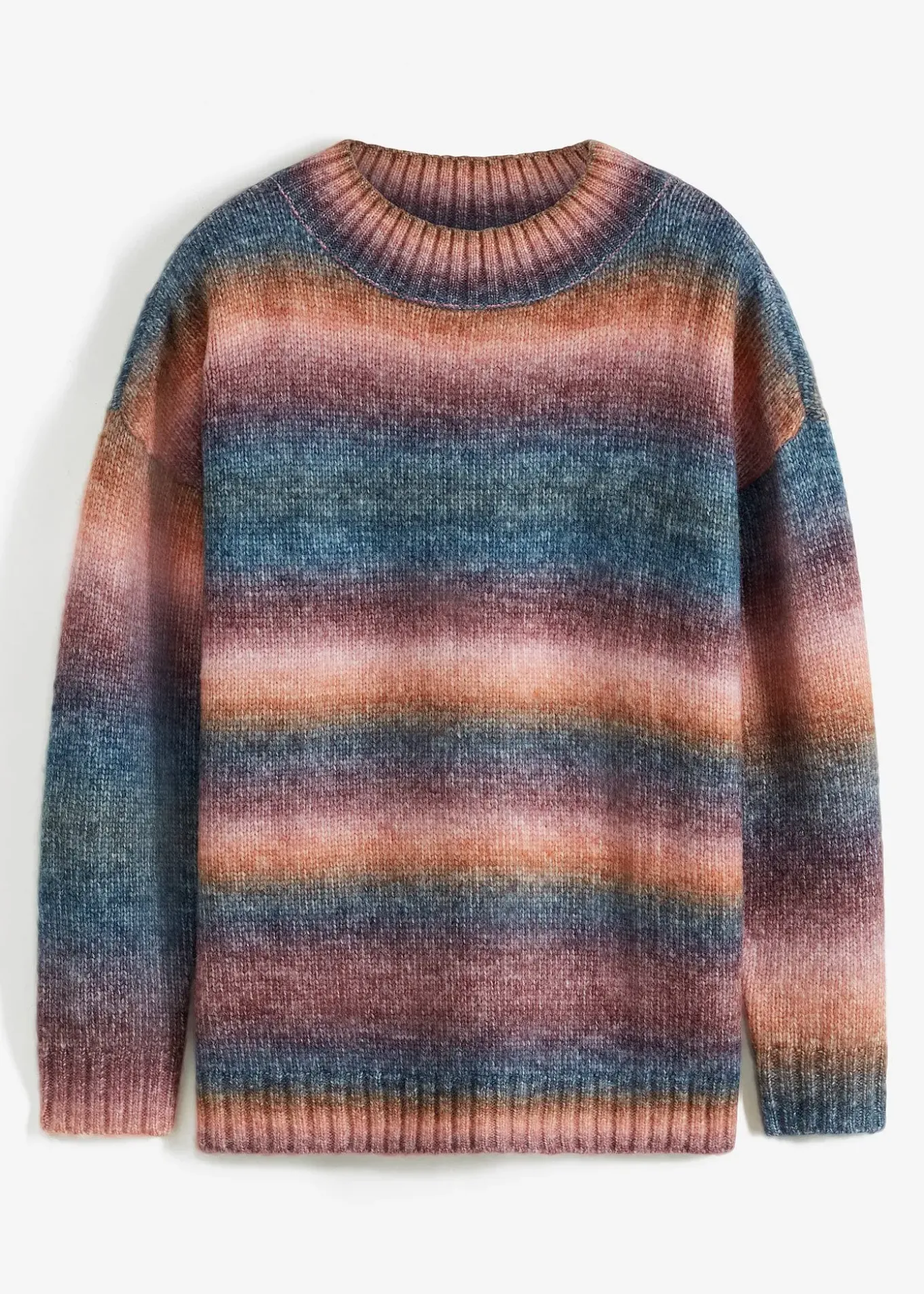 Pull en maille effet tie & dye