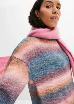 Pull en maille effet tie & dye