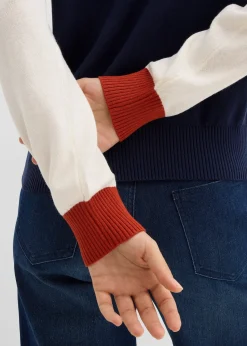 Pull en maille fine à manches raglan