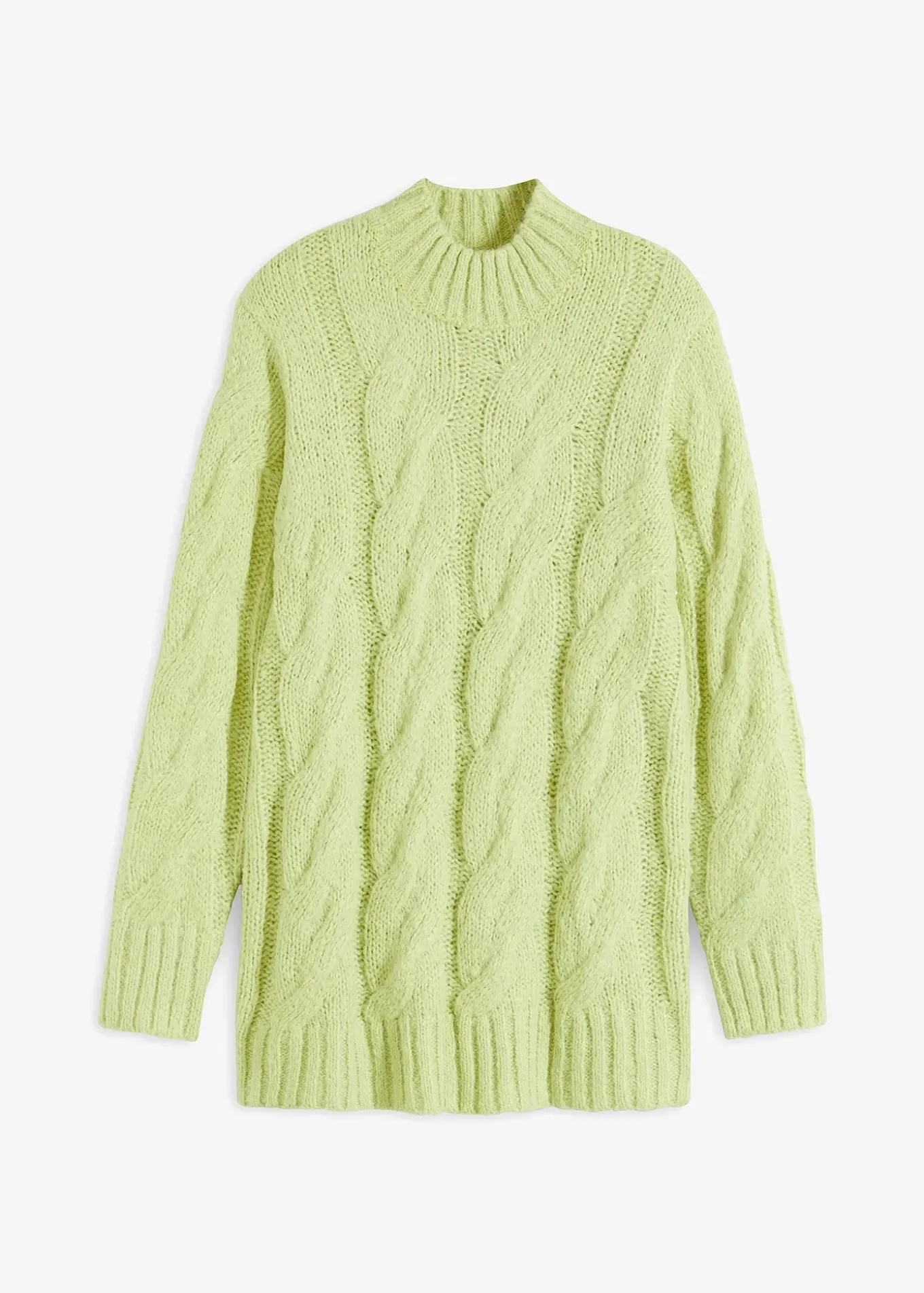 Pull en maille torsadée