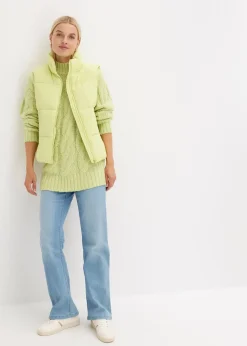 Pull en maille torsadée