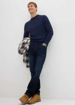 Pull en maille torsadée 100% coton