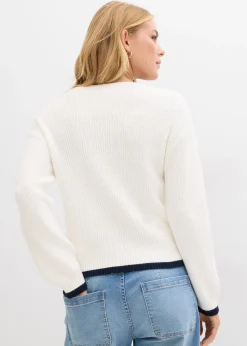Pull en viscose mélangée