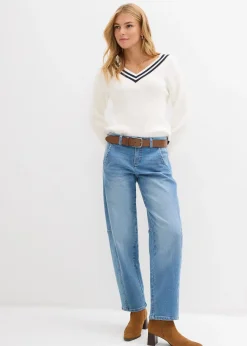 Pull en viscose mélangée