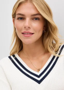 Pull en viscose mélangée