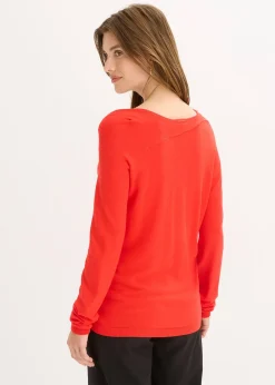 Pull fluide en viscose majoritaire