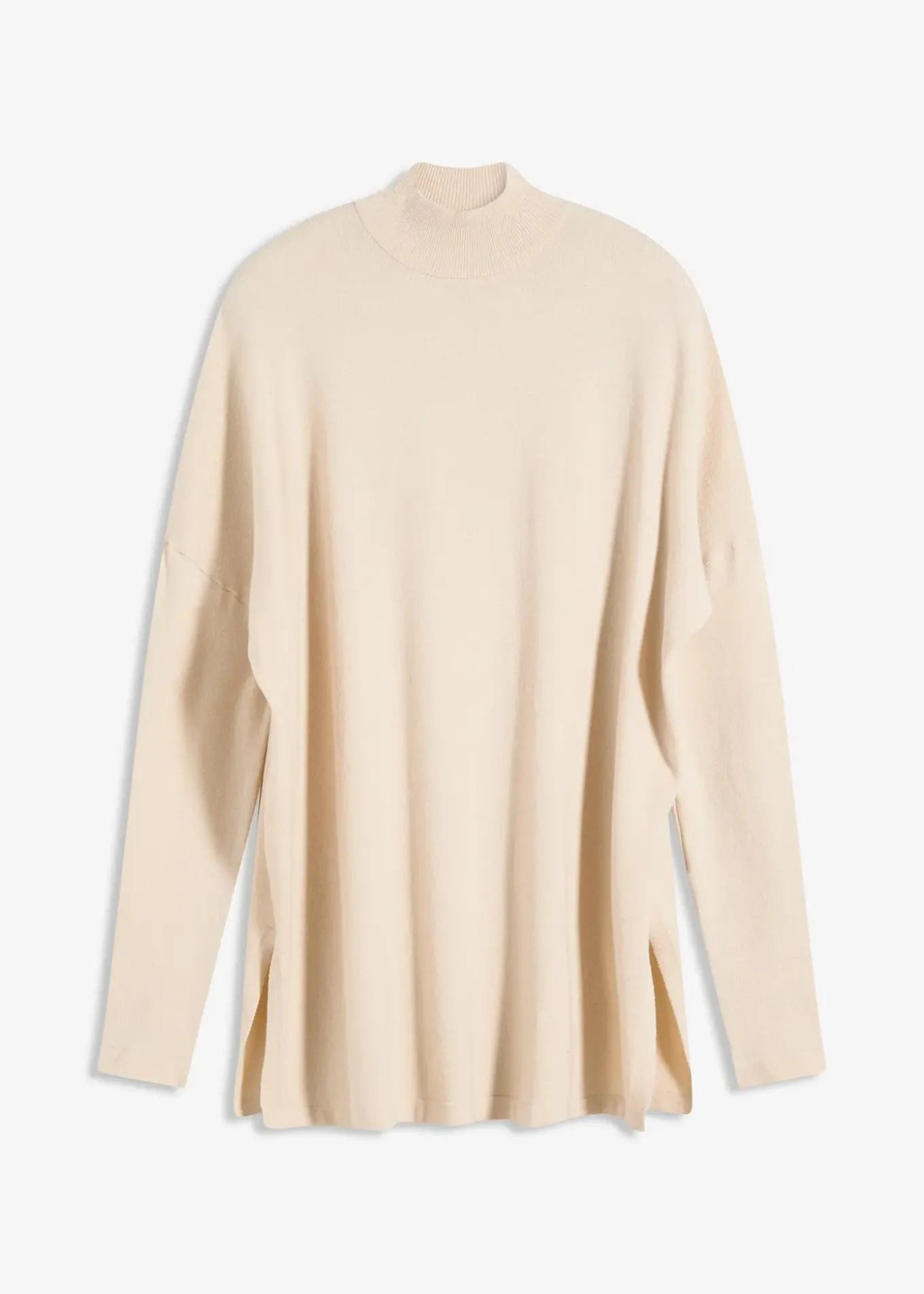 Pull forme cape en viscose mélangée