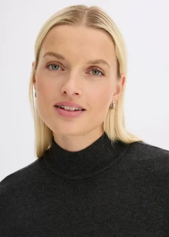 Pull forme cape en viscose mélangée