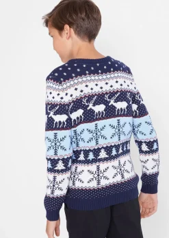 Pull garçon avec rennes