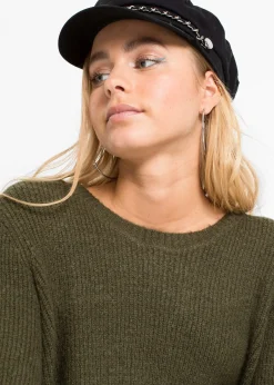 Pull long à boutons