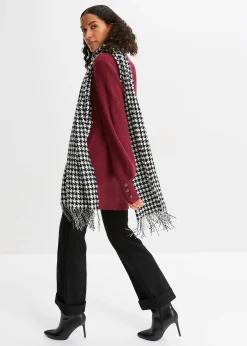 Pull long à boutons