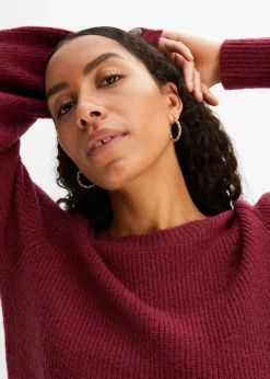 Pull long à boutons