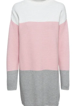 Pull long à rayures