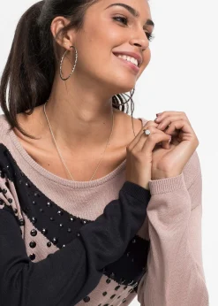 Pull long avec strass