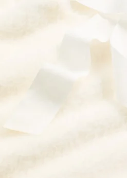 Pull long en maille poilue douce