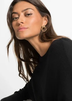 Pull long en viscose mélangée