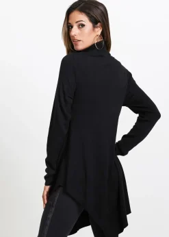 Pull long en viscose mélangée