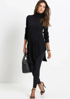 Pull long en viscose mélangée