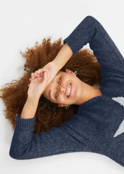 Pull motif étoile