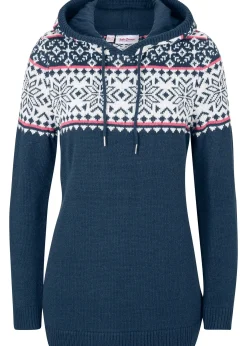 Pull norvégien à capuche