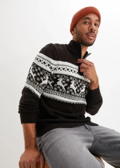 Pull norvégien à col camionneur